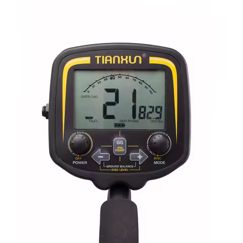 Metal Detector Main Panel TX-850 Control Unit LCD Display Underground Finder Scanning Gold Digger Tr