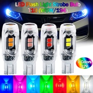 【Ready Stock】T10 Bulb Motorcycle Signal Light Led Blinker Bulb Led Fast Blinking Turn Signal Bulb Fl