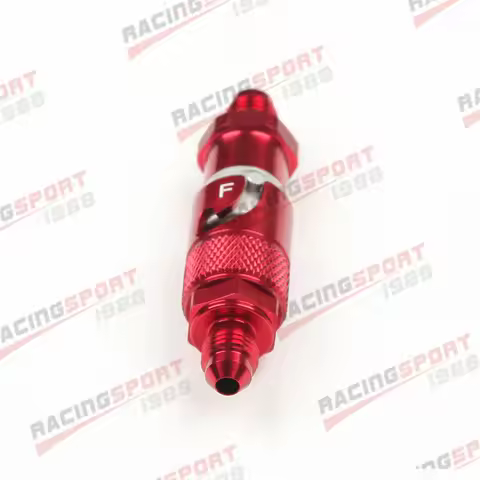 Aluminum AN4 AN6 AN8 AN10 Quick Release Fitting Fuel Oil Hose Connect Adapter RED