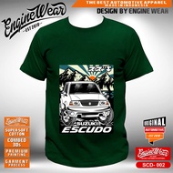 kaos escudo Kaos Vitara tshirt suzuki ESCUDO kaos offroad kaos jeep kaos mobil tshir mobil jeep SCD0