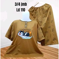 BEBYDOLL 3/4 ADULT WOMEN'S SLEEVE SHORT PANTS pyjamas women sleepwear for women pyjamas pants