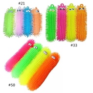 youn Kids Pinch Vent Flashing LED Caterpillars  Toy for Boys Girls Birthday Gifts