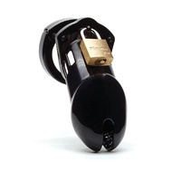 CBX - CB-6000 3 1/4" Chastity Cock Cage and Lock Set (Black)