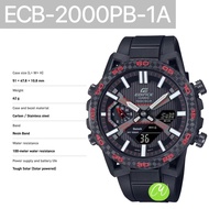 NEW MODEL🔥🔥🔥 CASIO EDIFICE MEN SOLAR POWERED SMARTPHONE LINK WATCH ECB-2000PB-1A / ECB-2000