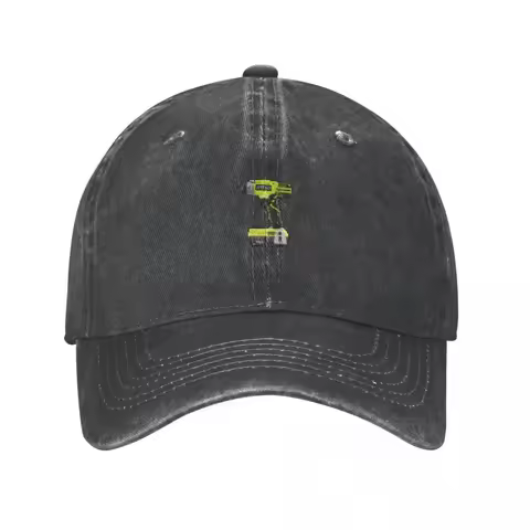Ryobi Impact Driver In Pixel Art A Baseball Cap