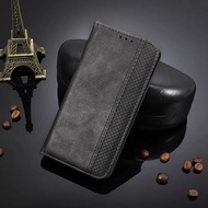 Phone case Sharp Aquos Sense 10 9 Flip Case Vintage Wallet Case Folio Card Slot Holder Shockproof Pr