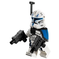 Original Lego Star Wars - Clone Trooper Captain Rex, 501st Legion (Phase 2) Blue Pauldron 75367 7539
