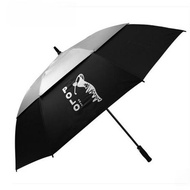 polo正品 高爾夫晴雨傘 自動雙層雙人傘 創意長柄 防紫外線 防風