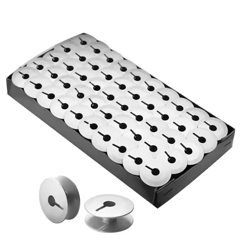 Aluminum bobbins M Size #18034AS for Brother B797,B798 JACK H2 Consew 205RB, 206RB JUKI DU-1181,DNU-