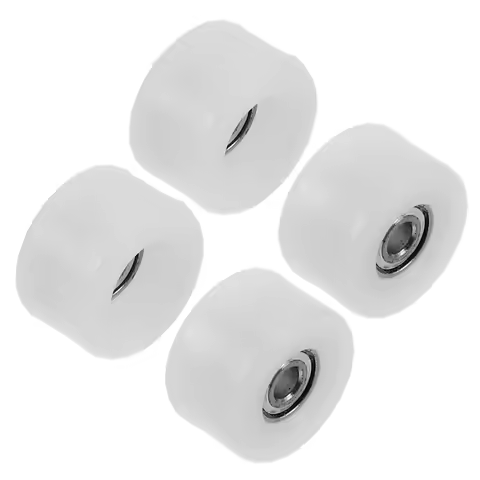 4 Pcs Accessories Finger Skateboard Wheels Stainless Steel Bearings Skateboarding For Repairing Mini