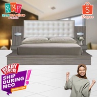 [SHIP DURING MCO] Queen Size - Japanese Style Bedframe Divan Base / Katil Divan / Leather Divan /