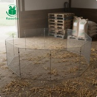 [Kesoto] Portable Chick Brooder No Assembly Required Chick Brooder Pen Indoor/Outdoor Use Foldable W