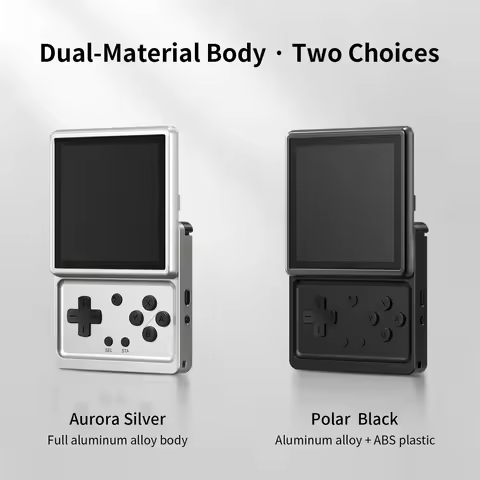 Anbernic RG Rotate Game Console 3.5''IPS 4K Ultra HD Screen Handheld Game Console Mini Metal Wi-Fi5 