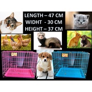 SANGKAR KUCING KECIL SMALL CAT CAGE KITTY CAGE SMALL PET CAGE RABBIT CAGE PUPPY CAGE SMALL DOG CAGE 
