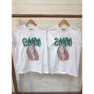 Ganni Ladies T-Shirt 142857 - T-shirt Super Adorable Rabbit MotifWanita - FO MODE