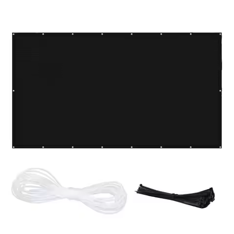 Privacy Screen Outdoor Fence 6 X 25 Ft Privacy Blockage Mesh Shade Net Fence Privacy Screen For Wall