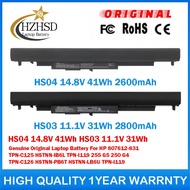 HS04 HS03 Genuine Original Laptop Battery For HP 807612-831 TPN-C125 HSTNN-IB6L TPN-I119 255 G5 TPN-