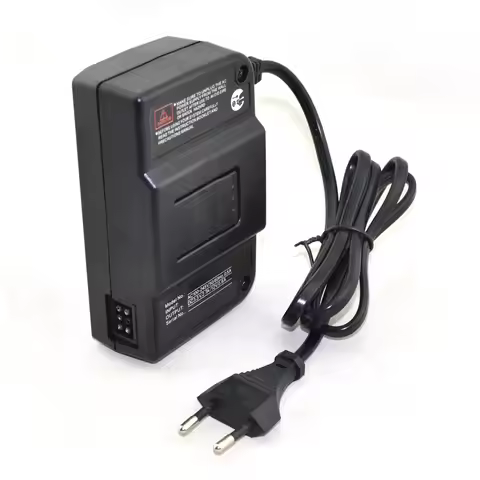 EU Plug N64 Console AC Adapter Power Supply AC100-245V 50/60Hz