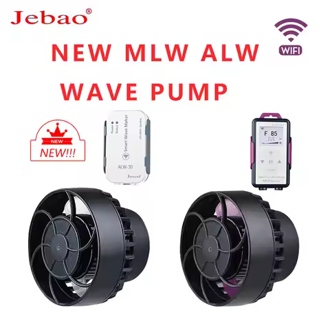 Jebao ALW MLW-5 MLW-10 MLW-20 MLW-30 Series smart Wave Pump with Wifi LCD Display Controller Wave ba