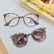 Clip On Glasses 95654 Free Anti-radiation Lenses Minus Cylinder and Plus | Blueray Photochromic and 