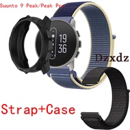 Suunto 9 Peak Pro Smart Watch Case Screen Protector Cover Shell Accessories For Suunto 9 Peak Smartwatch Strap Sports wristband Nylon Band Accessories