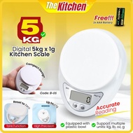 5KG Penimbang Digital Mini Weight Scale Timbang Digital Scale Digital Kitchen Scale Portable Weighin