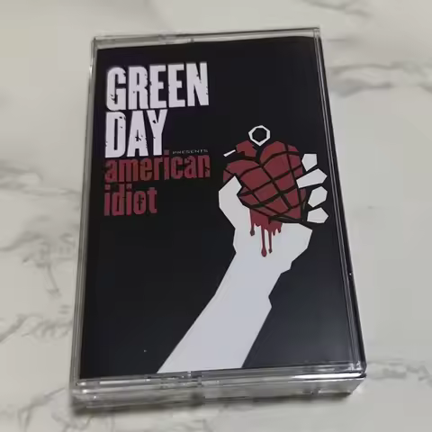 Brand New Sealed Cassette Tape Green Day American Idiot Classic Punk Rock Album