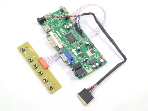 Kit For B101EVN07.0 LCD Screen Control Driver Board 1280*800 40Pin LVDS HDMI-compatible DVI VGA Disp
