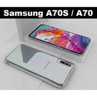 Samsung Galaxy A70S / A70 Transparent Crystal Clear Phone Case Casing Cover