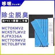 Filter Mesh Purifier MCK57LMV2 Electrostatic Folding MC70KMV2 Streamer Daikinneng Deodorizing Adapt 