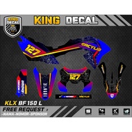 DECAL KLX BF 150L KLX OLD KLX S DECAL KX CUSTOME DECAL KLX BF 150L 52