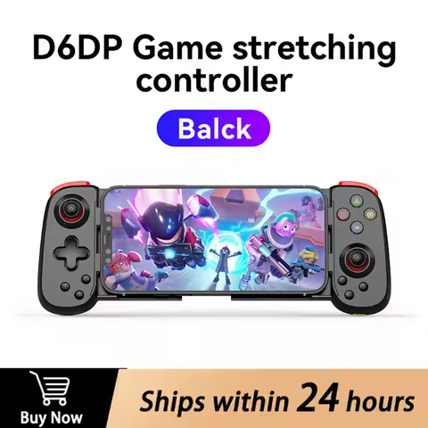 D6DP Wireless BT Stretchable Game Controller For Android IOS Phones PC Devices Gamepad Joystick for 