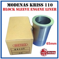 Modenas Kriss 110 (52X62mm) Kriss Cylinder Engine Liner Cylinder Sleeve Block Sleeve Tukir Block Sar