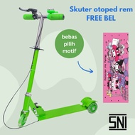 KUROMI CHARACTER SCOOTER / 3-WHEEL CHILDREN'S SCOOTER / OTOPED / 3-WHEEL SCOOTER
