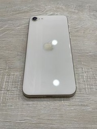 iPhone  se3  128G  白色 星光 二手機 電池90%