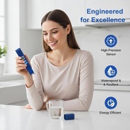 TasteTasty TDS Meter Digital Water Quality Tester High  PH Meter 0-9990ppm Water Purity Analyzer Mon