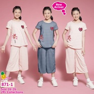 474-2 SPORTY CULOT SUITS FOR TEENAGE GIRLS, BRANDED FASHION, CURRENT BT21