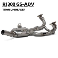 【Super quality】For BMW 1300GS  R1300ADV R1300 GS Motorcycle Exhausts TC6 Titanium headers