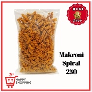*HOKI Snack* Spicy Salted Spiral Macaroni 250gr/spicy Salted Macroni/Spicy Macaroni