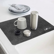 CoFeel凱飛 珪藻土吸水墊│40x30cm│防滑│快乾│瀝水墊