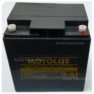 Motolite 12v 24Ah SLA Rechargeable Battery OM24-12 Valve Regulated Sealed Lead-Acid Battery 12 Volts