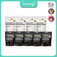 The Paw Grocer - Black / White Label Freeze Dried Single Protein Cat & Dog Treats 72g/92g