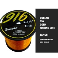 Bocean 916 gold fishing line tangsi tali pancing emas made in japan