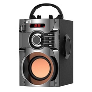 A11 Portable Bluetooth Speaker 3 Drivers Wireless Mini Soundbox TWS Outdoor KTV Karaoke Support TF C