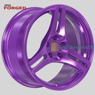 拉絲紫色三幅汽車輪轂18寸適用于尼桑350z途樂天籟日產GT-R西瑪