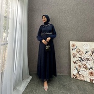 NEW SALWA NADINE DRESS EXCLUSIVE TERBARU GAMIS BRUKAT MAXI PESTA KONDANGAN LAMARAN TUNANGAN KEKINIAN
