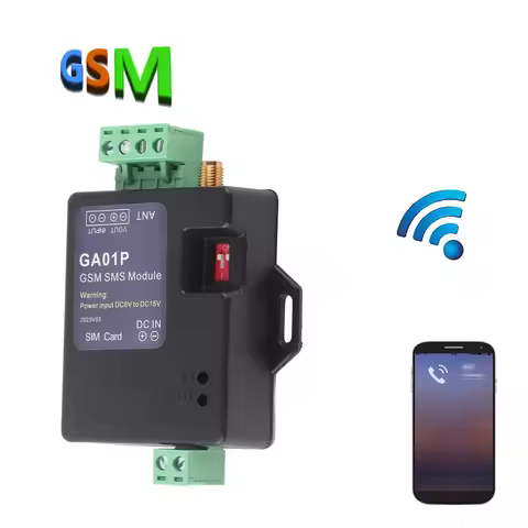 GA01P GSM Mini Smart Remote Power Failure Alert SMS Call Alarm Security GSM Alarm System Remote Powe