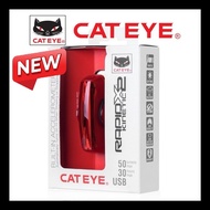 CATEYE RAPID X2 KINETIC USB RECHARGEABLE REAR LIGHT