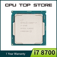 Used Intel Core i7 8700 3.2GHz Six-Core Twelve-Thread 12M 65W CPU Processor LGA 1151 gubeng