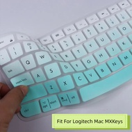 For Logitech Mac MXKeys MX KEYS+ Ultra Thin Silicone Laptop Keyboard Cover Skin Protector